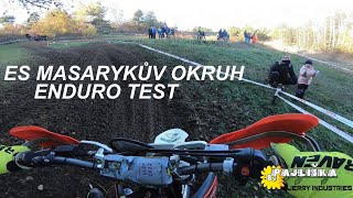 Enduro sprint Masarykův okruh  Enduro test [upl. by Yrmac]