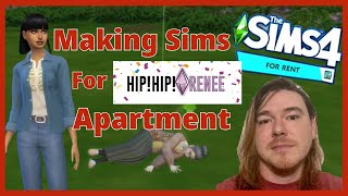 Making MORE Sims for an Apartment from HipHipRenee [upl. by Jenni812]