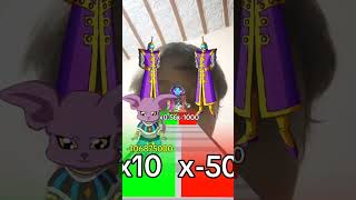 Beerus vs Zeno and Guards 😱👀🤯 shrots goku gaming games [upl. by Niwled]