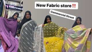 New fabric store in Commercial Street Bangalore [upl. by Naerb69]