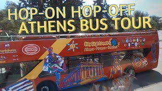 City Sight Seeing  Hop on Hop off bus in Athens Greece [upl. by Helaine]