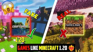 Top Games Like Minecraft 120 🔥  Minecraft 120 Kai Games In Hindi [upl. by Galven]