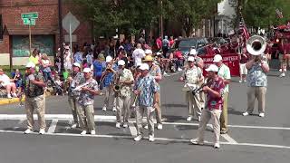 BrassOMania at the 2018 Hudson Flag Day Parade [upl. by Suiddaht]