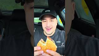 NEW BK WHOPPERS ALERT 🚨 fyp tiktok burgerking whopper food mukbang review [upl. by Ameehs]