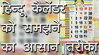 हिन्दू कैलेंडर को समझने का आसान तरीका  Hindi Calendar  Tithiyon ke Naam  Hindu Rituals [upl. by Arelc923]