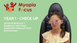 Myopia Focus  KadriLangford Myopia Management journey  Year 1 Check Up  with Bhavin Shah [upl. by Aratahc309]