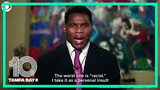 Herschel Walker defends President Trump says he isnt racist [upl. by Rases542]