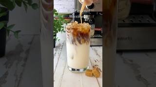 Iced Caramel Macchiato icedcoffee coffeerecipe [upl. by Acile]