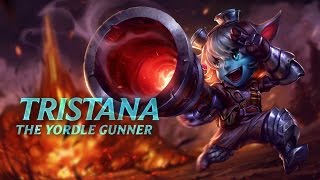 All Tristana Skins Spotlight 2009  2020 League of Legends [upl. by Eneloj375]