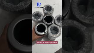 6kgs high purity graphite crucible graphiteproducts graphitemanufacturergraphitemold [upl. by Auehsoj]