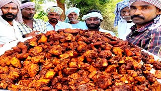 Chicken deep fry Maaviillagecooking village foods [upl. by Brien]