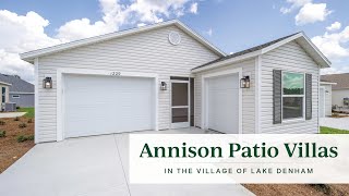 Introducing Annison Patio Villas in The Villages FL [upl. by Amadis]