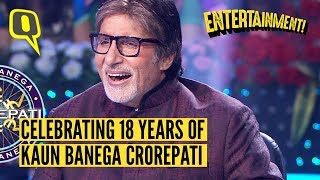 Amitabh Bachchan Takes Us Through 18 Years of Kaun Banega Crorepati [upl. by Nnylatsyrc]