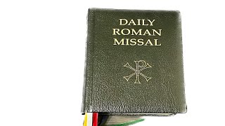 Update on using the Daily Roman Missal at Mass [upl. by Zolner]