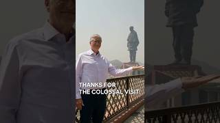 Bill Gates in Statue of Unity Gujrat Bill gates in india [upl. by Marriott213]