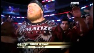 Brock Lesnar  Funny entrance with Cop [upl. by Aseeram]