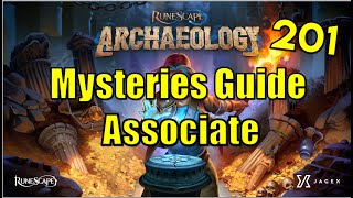 RuneScape  Archaeology Associate Guide Mysteries [upl. by Arno348]