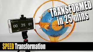 Speed Transformation 01Studio S01 Cell Unicron Rock FX Review [upl. by Eelyram]