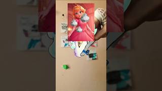 I dont like peaches  shorts dragonpuppets papercraft fyp viralvideo paperpuppet [upl. by Araic]