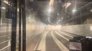 The OBahn Busway Tunnel  Adelaide Metro [upl. by Deedahs83]