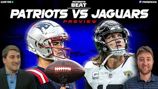 LIVE Patriots vs Jaguars Week 7 Preview  Patriots Beat [upl. by Ravilob]