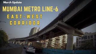 VikhroliLokhandwala Metro East West Corridor mumbaimetro infranews [upl. by Yffub]