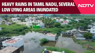 Tamil Nadu News  Heavy Rains In Tamil Nadu Several Low Lying Areas Inundated [upl. by Greg]