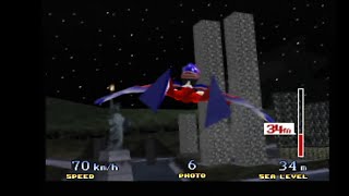 Pilotwings 64  Birdman at night in Litte States [upl. by Havot]