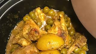 TAGINE POULET AUX OLIVES RAPIDE  FACILE ET TROP BON 😉 [upl. by Amias550]