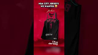 NBA City Jerseys We Wanted Vs What We Got 😭 shorts [upl. by Groves629]