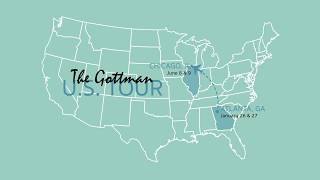 The 2018 Gottman US Tour  Drs John and Julie Gottman [upl. by Oirevas]