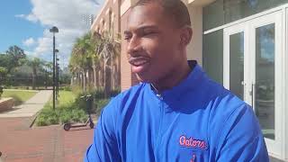 Watch Florida fourstar quarterback commit Tramell Jones Jr talks about his Gators official visit [upl. by Lorilyn]