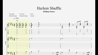 Harlem Shuffle  Rolling Stones [upl. by Mell230]