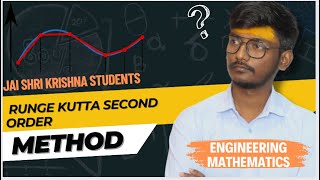 RUNGE KUTTA SECOND ORDER METHODENGINEERINGMATHS by Chirag Solanki [upl. by Aric]