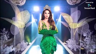 Miss Earth 2020  Full Performance of Roxie Baeyens Miss Earth Water 2020 [upl. by Eenoj48]