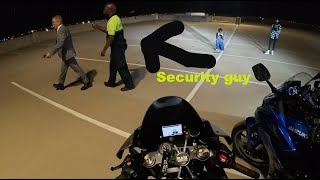 Kicked Out Of Parking GarageDallas Tx bike night [upl. by Schlesinger]