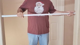 The BRILLIANT new reason he puts a shower rod in his entryway before Christmas [upl. by Amle]