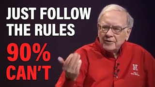 Warren Buffett You Only Need To Know These 7 Rules [upl. by Pansy]