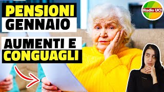 Pensioni Gennaio 2024 PAGAMENTI Aumenti conguagli Cedolino 54 IRPEF [upl. by Appleby]