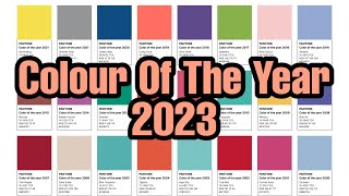 Pantone Colour Of The Year 2023 [upl. by Ignatius400]