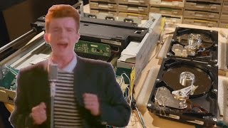 The Floppotron Rick Astley  Never Gonna Give You Up [upl. by Enorahs]