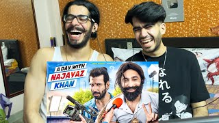 Harsh Beniwal VS Ajaz Khan 😂  A day with Najayaz Khan  Harsh Beniwal [upl. by Acsecnarf]