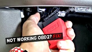 OBD2 PORT NOT WORKING  HOW TO FIX NOT WORKING OBD PORT [upl. by Laflam]