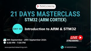 Day 01  Introduction to Arm amp STM32 [upl. by Enohpets624]