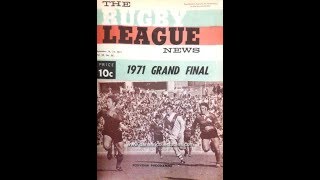 1971 NSWRL grand final SOUTH SYDNEY v ST GEORGE at Sydney Cricket Ground highlights [upl. by Malet]