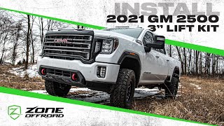 2020 GM 2500  3quot Lift Kit  How To Install [upl. by Christiansen]