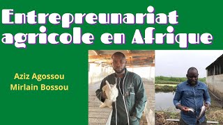 Les filières porteuses les défis de lentreprenariat en Afrique avec Aziz Agossou et Mirlain Bossou [upl. by Mccarty]