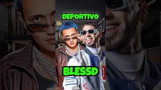 BLESSD  ANUEL AA DEPORTIVO Letra  Lyrics shorts [upl. by Cuttie882]