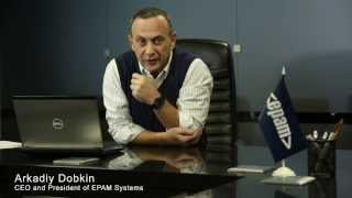 EPAM 20  Message from Arkadiy Dobkin CEO and President [upl. by Nudd]