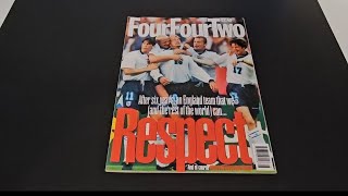 ASMR FourFourTwo 442 UK Football Magazine August 1996 Flick Through [upl. by Hanid]